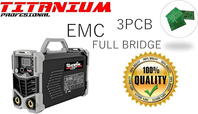 Cevik Pro CE TITANIUM201 Equipement de Soudage Inverter MMA 200A Professionnel