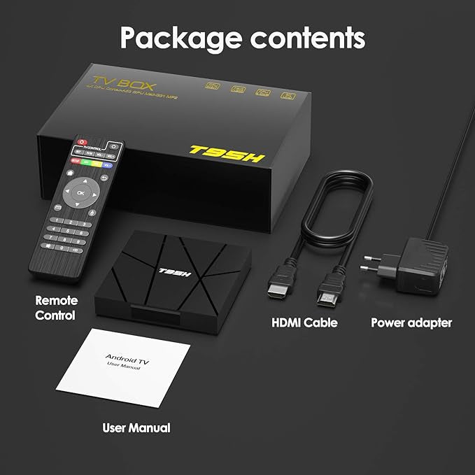 Android TV Box, Smart Box 1 GB RAM 8 GB ROM neuf