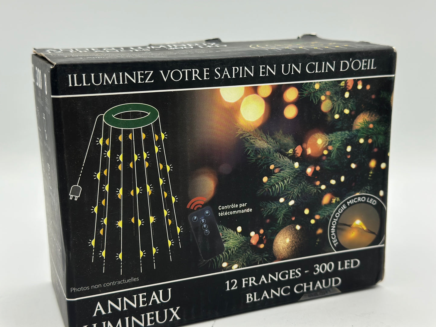 Guirlandes lumineuses pour sapin