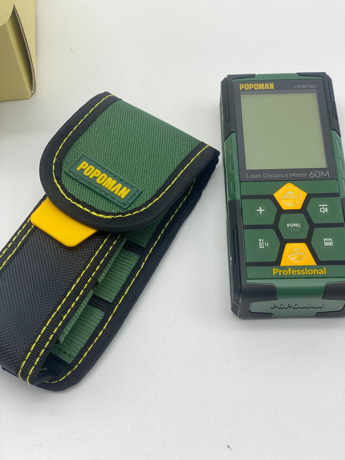 Mesure de distance laser POPOMAN, rechargeable avec Bluetooth 60m Transfert
