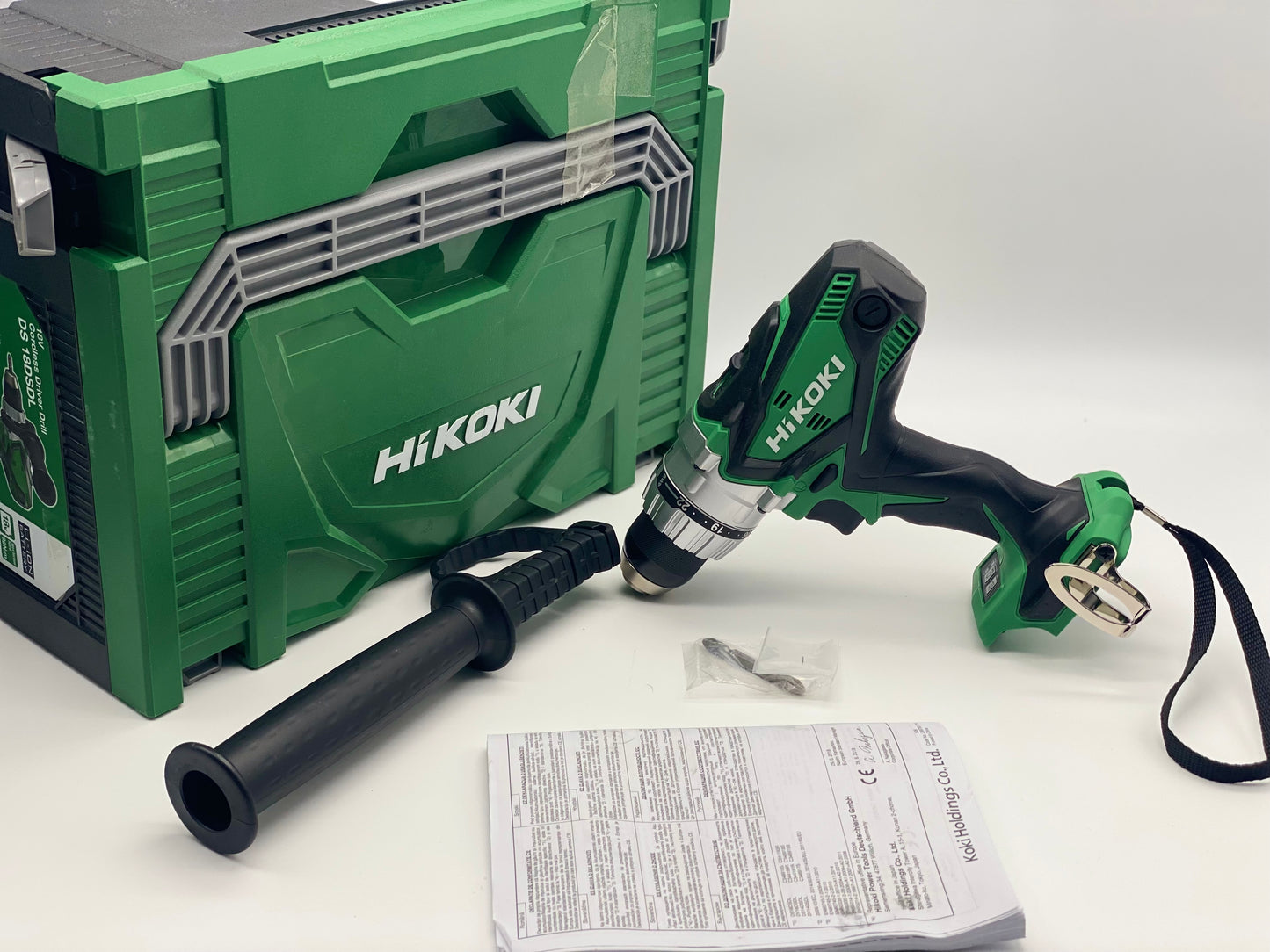 HIKOKI Perceuse-visseuse sans fil (sans chargeur, batterie avec mallette de transport