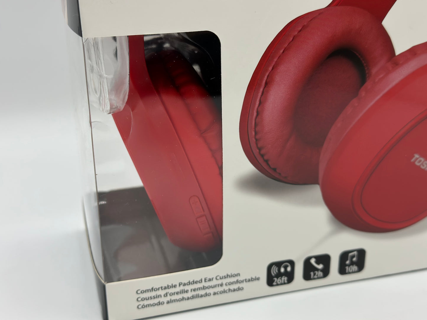 TOSHIBA Casque arceau Sport - Bluetooth - Rouge neuf