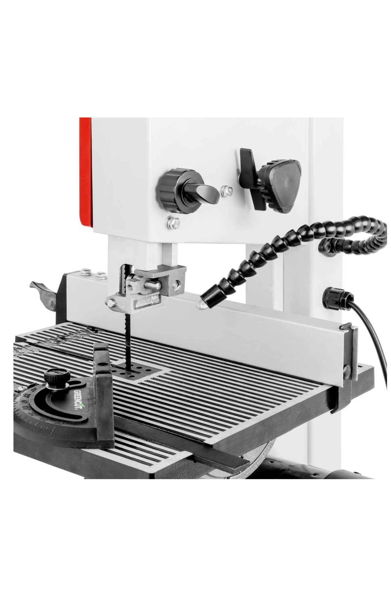 Scie à ruban 250W 1400rpm, 960m/min, table inclinable de haute précision à 45° neuve