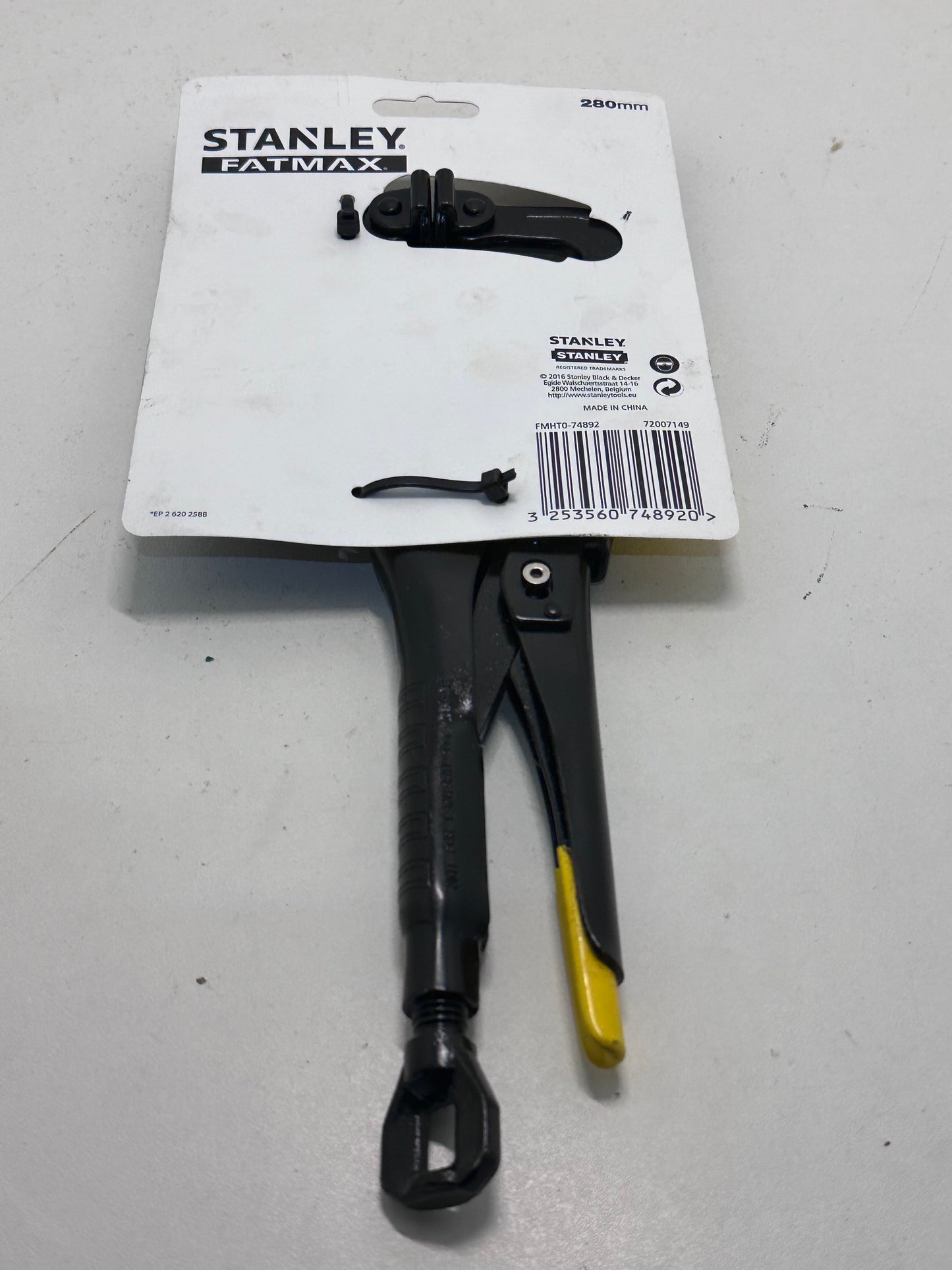 STANLEY Fmht0-74892 Presse Profile C 280 Mm Gamme FATMAX - Traitement Induction Pour Une Plus Grande Durée De Vie - Acier Haute Performance - Long Garrot De Serrage - Mécanisme Trulock