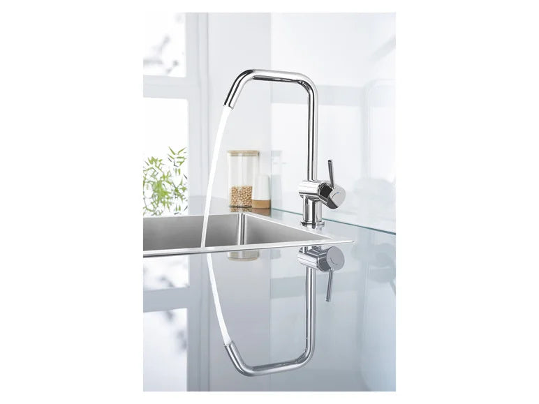 Mitigeur robinet de cuisine monocommande avec mode économiseur d’eau