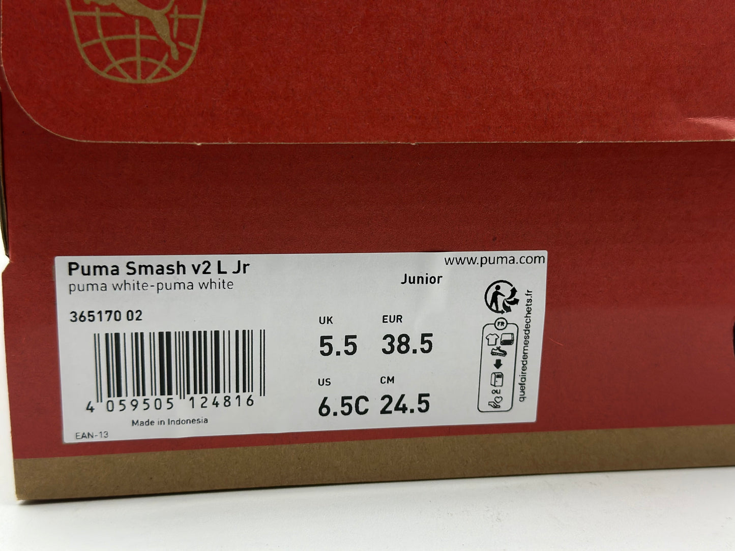 PUMA Smash V2 L Jr Baskets Basses