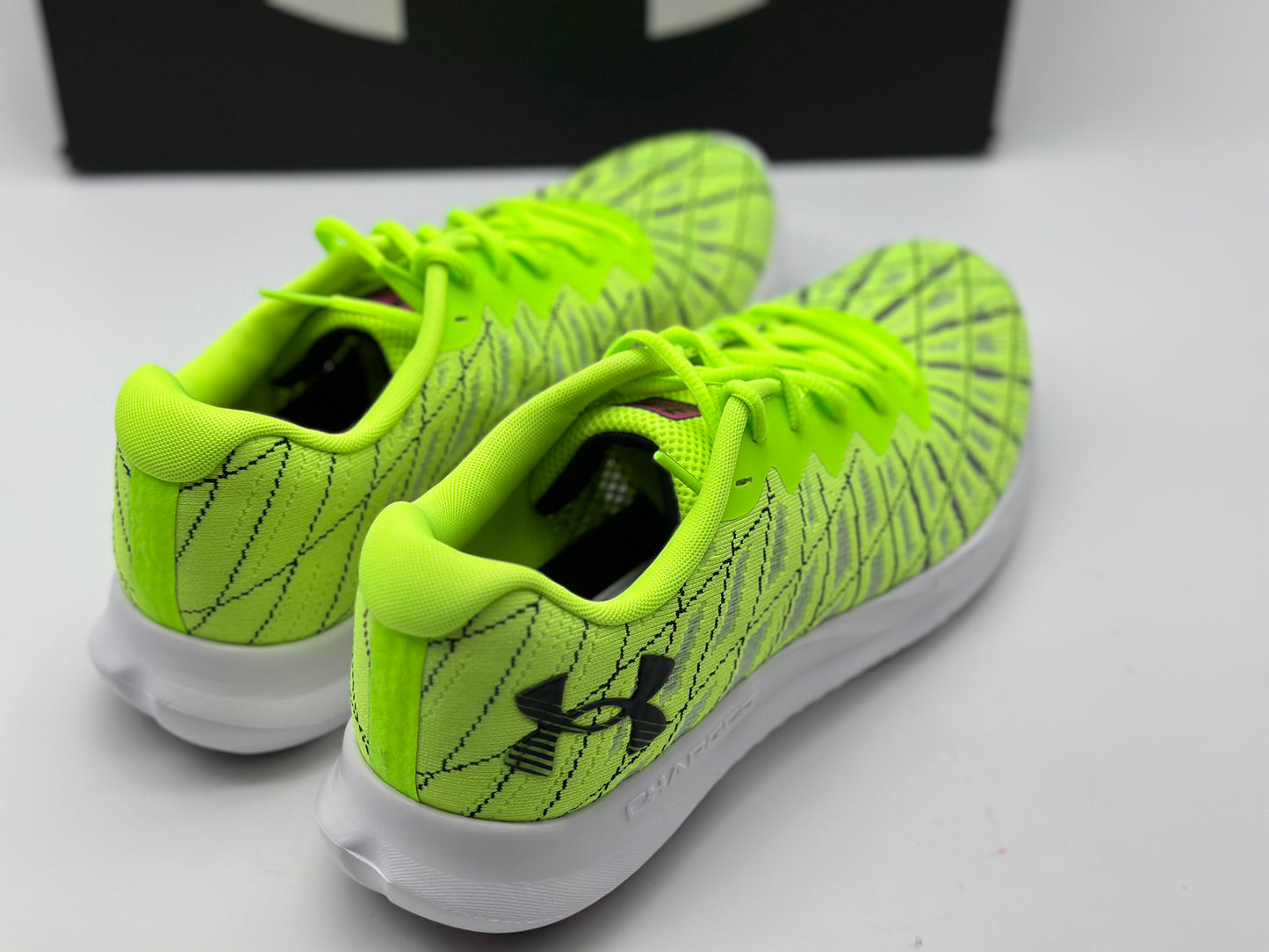 Under Armour Homme UA Rembourrage visuel, Citron Vert taille 44,5 neuves