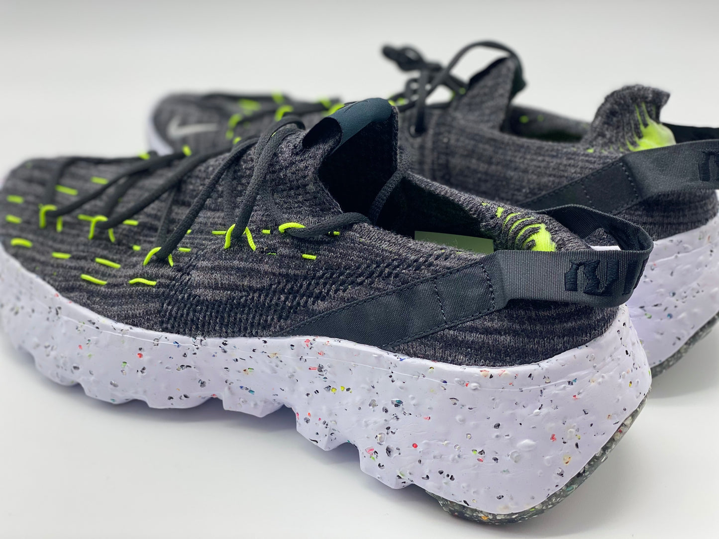 Chaussures de running Nike Space Hippie 04 pour hommes - Noir - Synthétique - Lacets