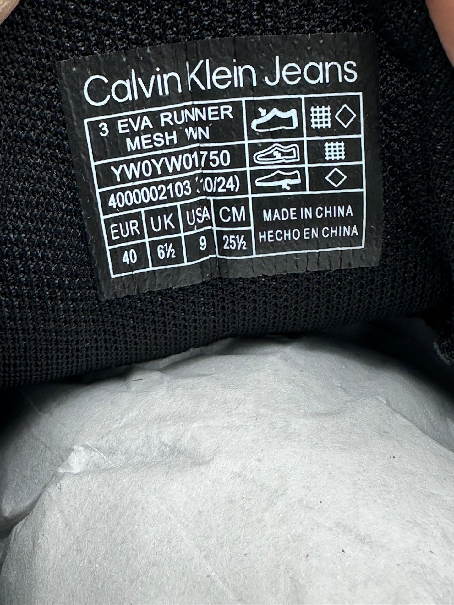 Calvin Klein Femme 3 Eva Runner Mesh WN Bas