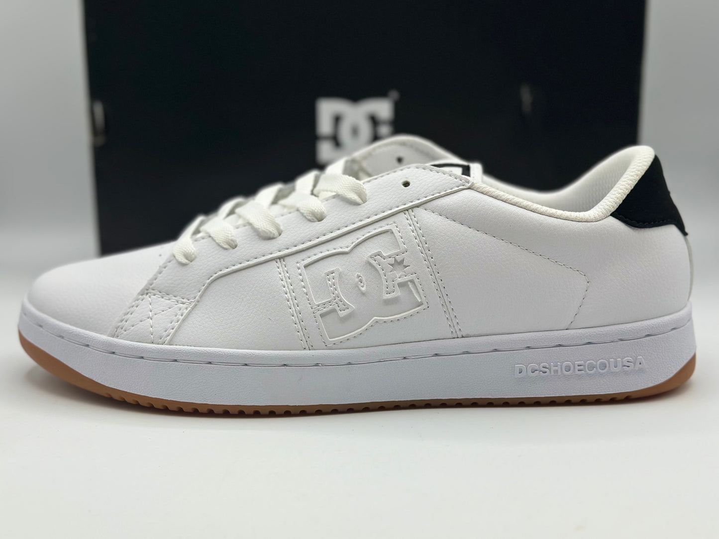 DC Shoes Striker-pour Homme Basket, Blanc, 44 EU