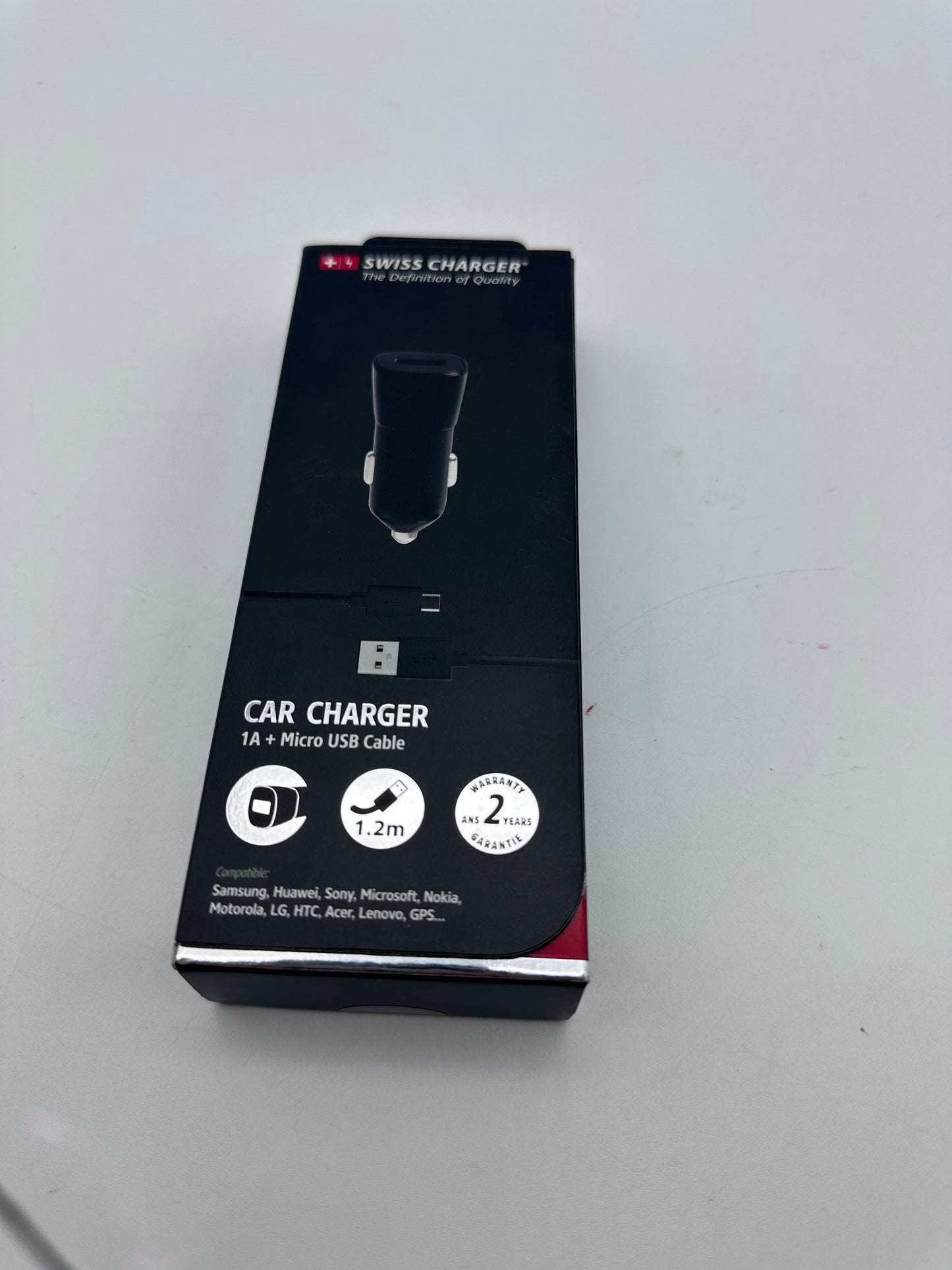 Chargeur allume cigare pour téléphone