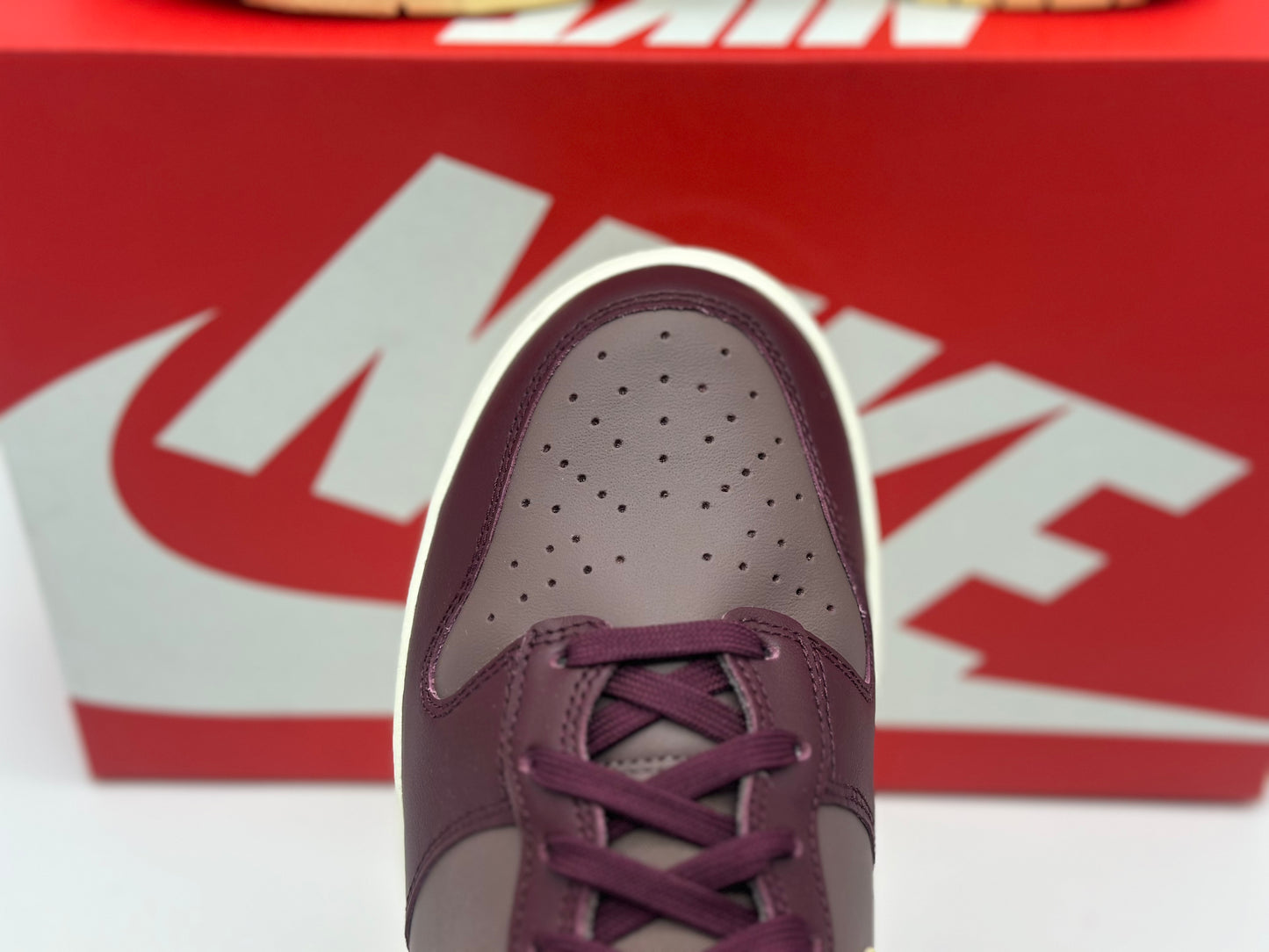 Nike - Dunk High - Baskets montantes - Éclipse prune et bordeaux nuit neuves taille 40,5
