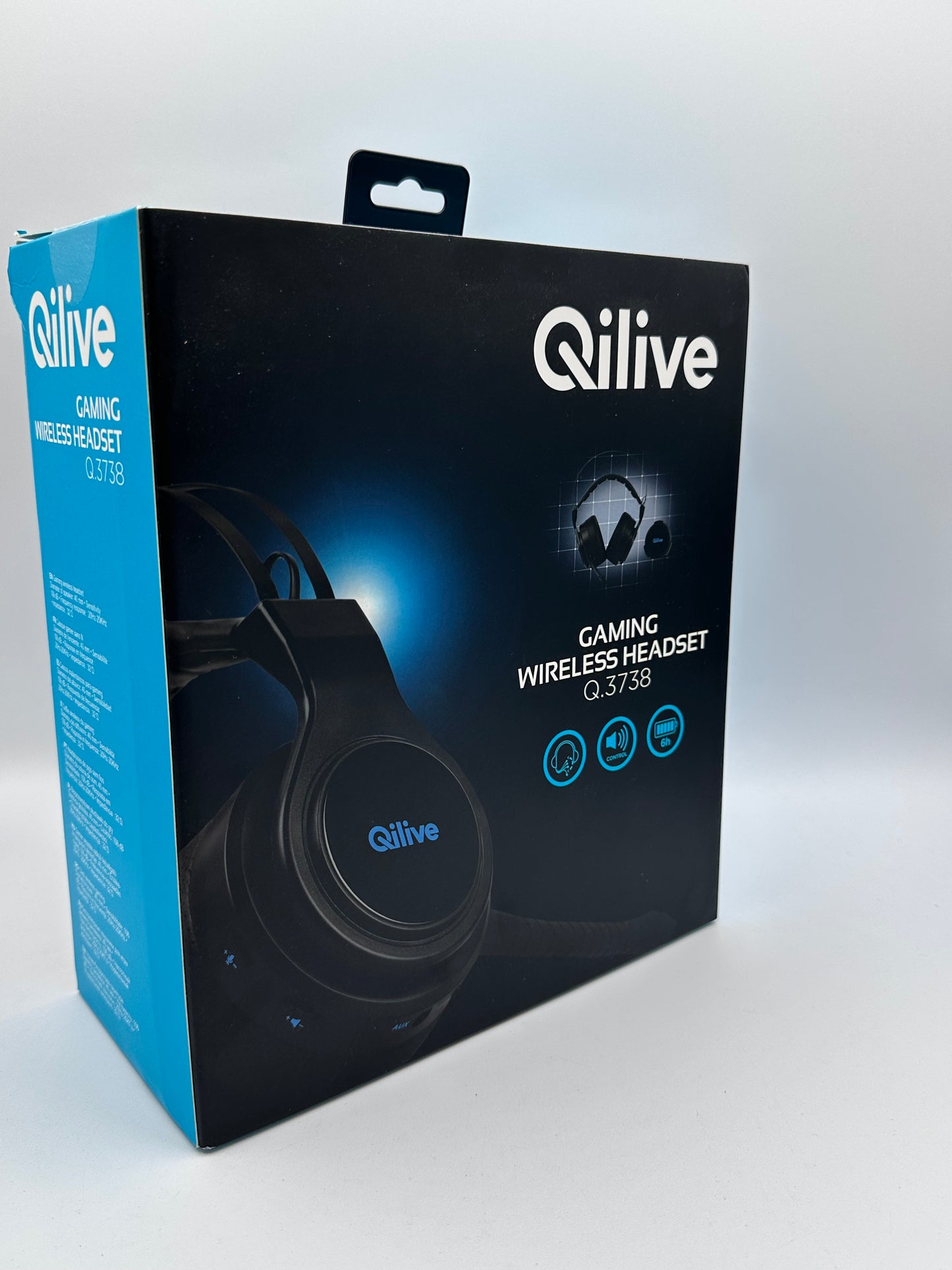 QILIVE
Casque sans fil Gaming Q.3738 Noir
Microphone - Stéréo - 6 heures d'autonomie