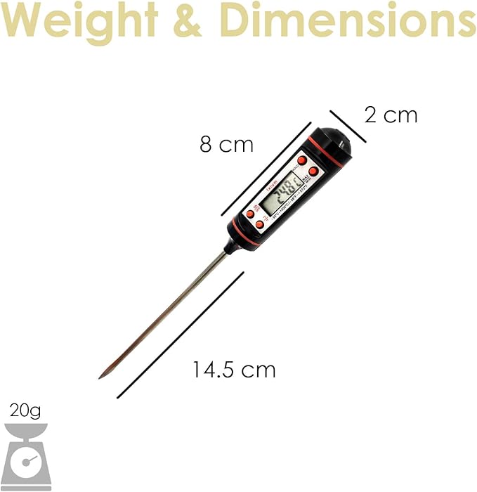Digital thermomètre numerique sonde inox cuisson viande BBQ Barbecues maison cuisine