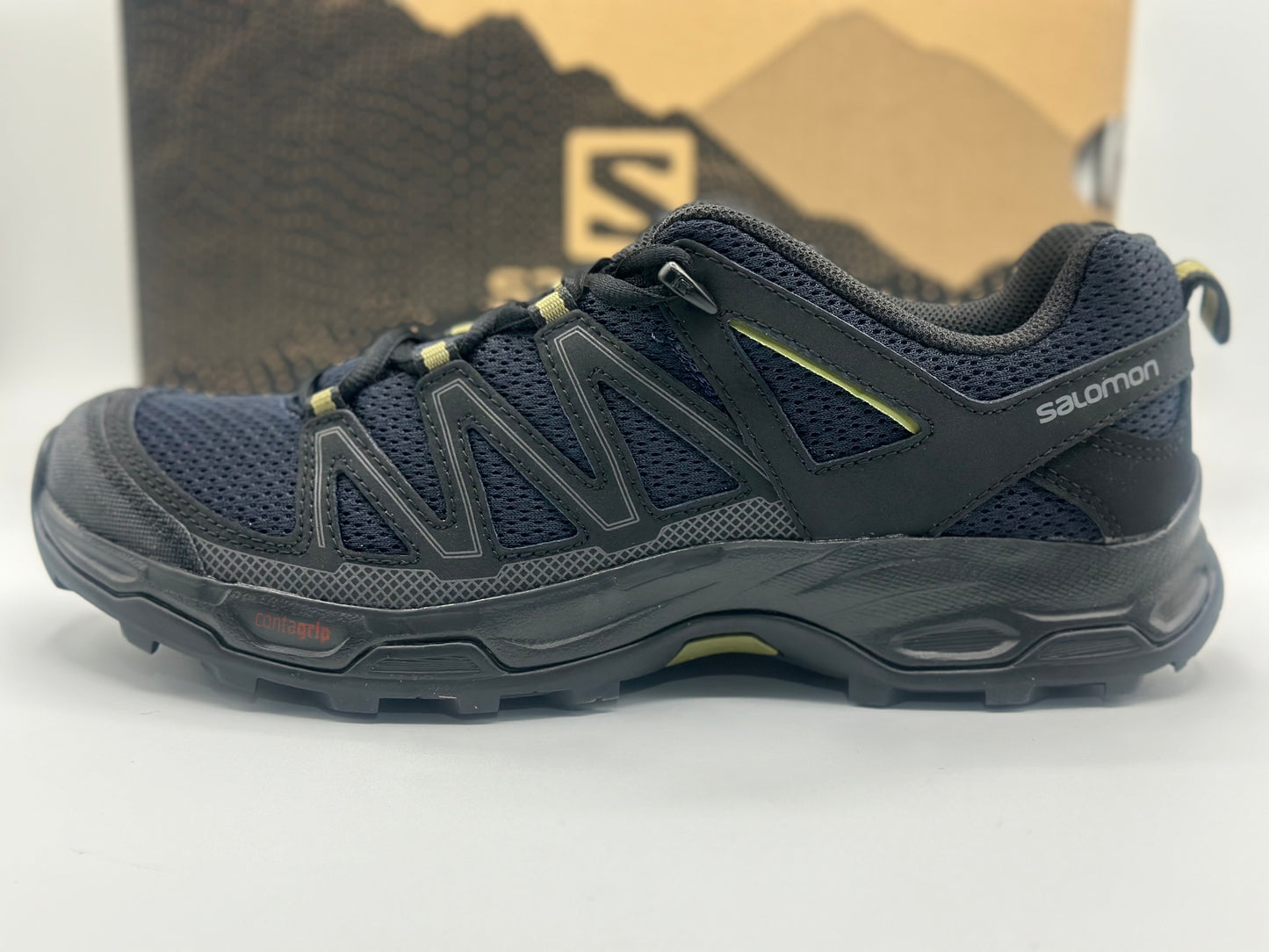 SALOMON Chaussures de Trail Noir Homme Salomon neuves et authentique