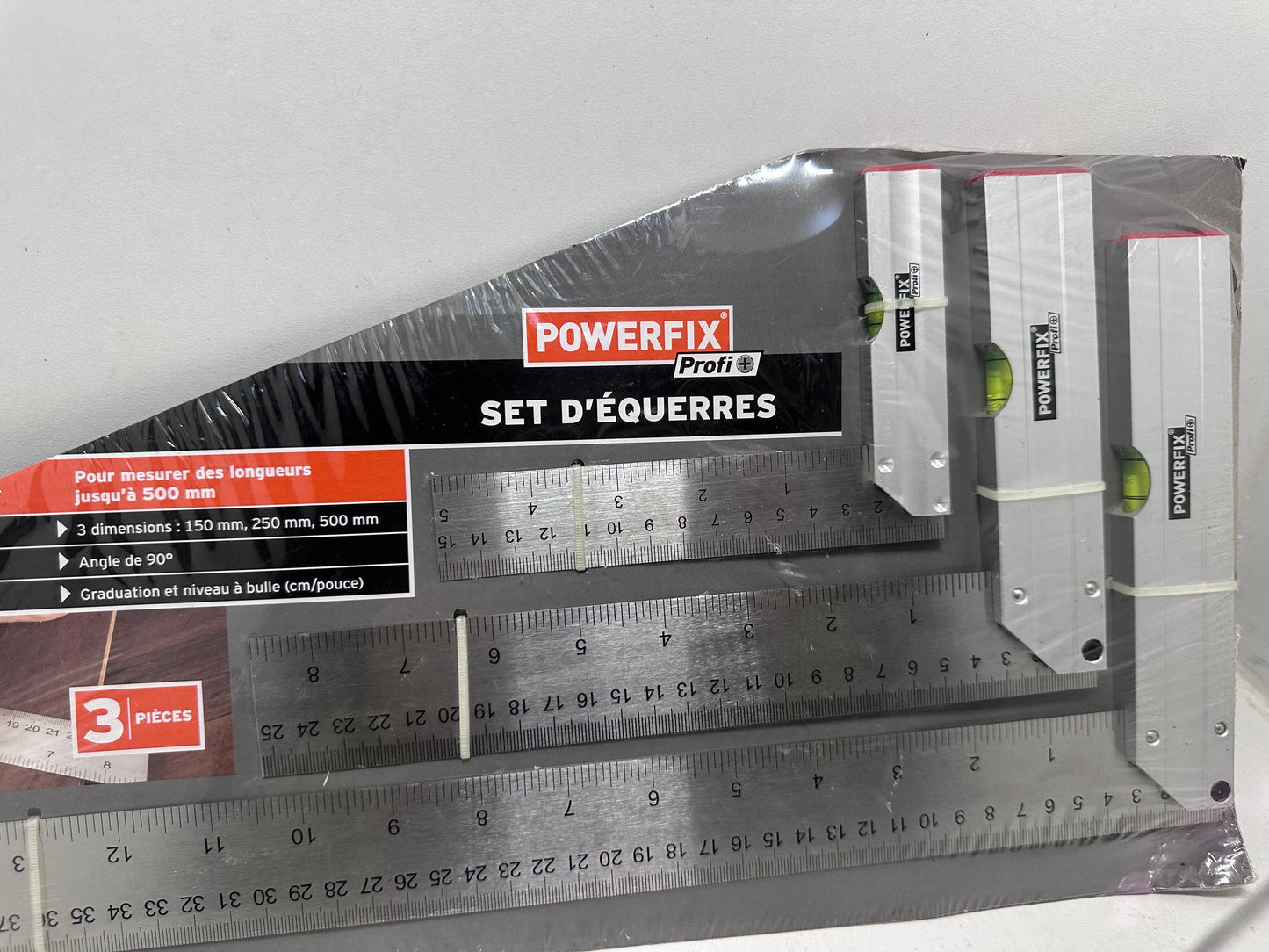set d'équerres 3 pièces