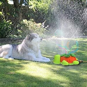 Jouets d'eau pour enfants Sprinkler Enfants, jouets d'été arroseurs d'eau dans le design de tortue pour les activités de plein air de jardin, jouets d'eau de pulvérisation pour les tout-petits filles garçons