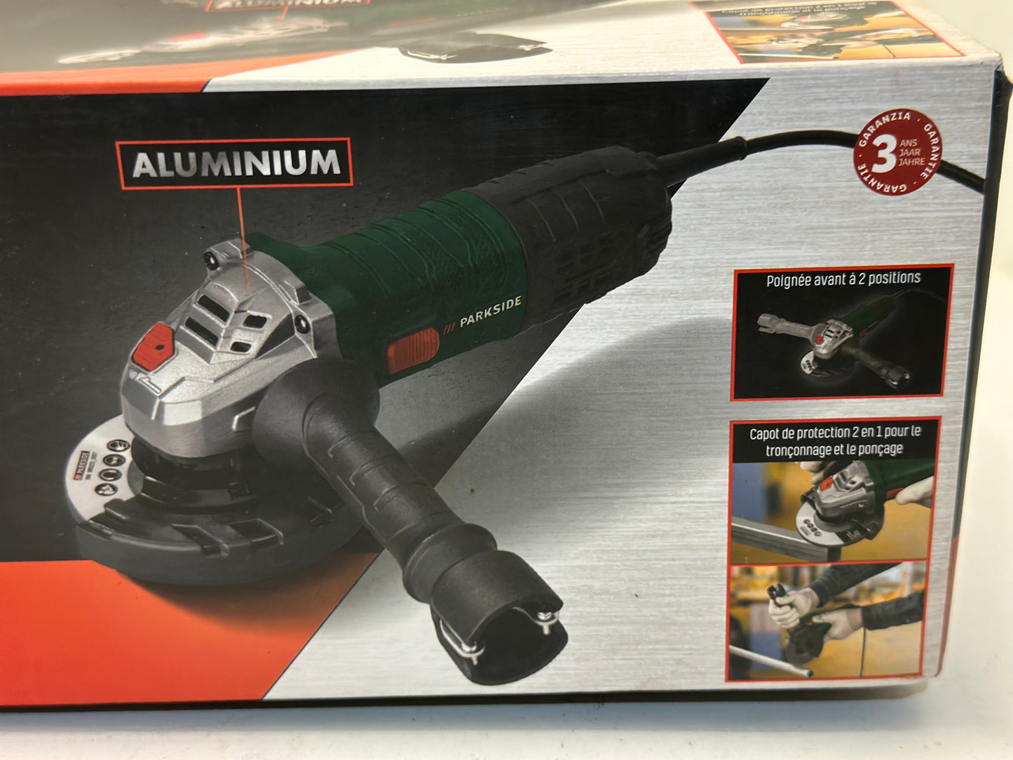 PARKSIDE Meuleuse d’angle, 750 W neuve