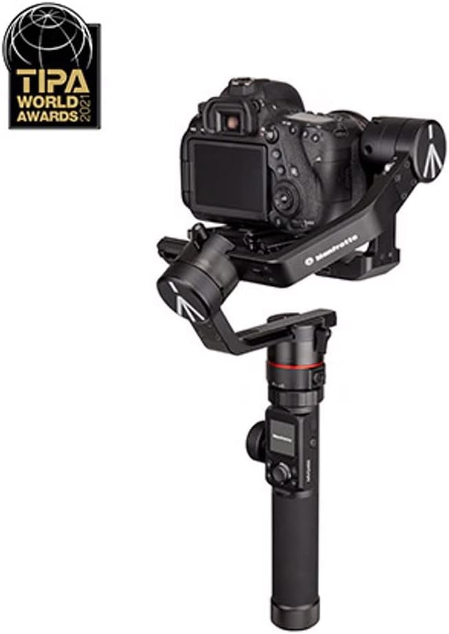 Stabilisateur Pro Portable à Cardan 3 Axes pour Appareils Photo Reflex, Idéal pour Les photographes