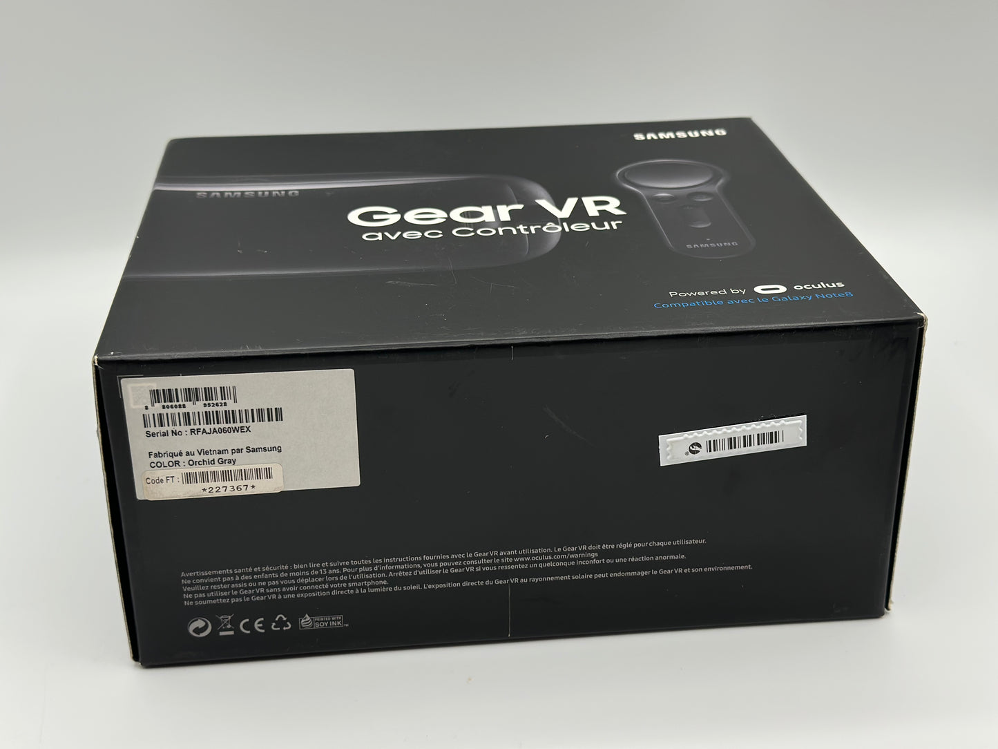 Samsung casque Gear VR avec contrôleur anthracite neuf