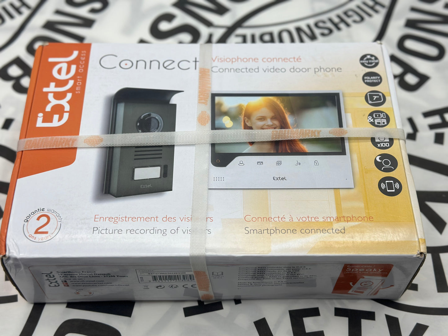 Visiophone Filaire connecté à Votre Smartphone Android ou Apple Extel neuf