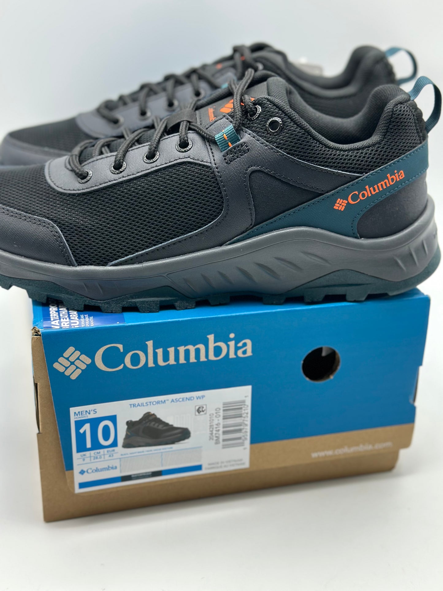 Columbia Homme Trailstorm Ascend WP Chaussures de Trekking et de randonnée Taille Basse