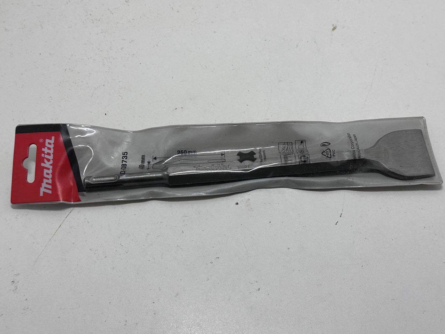 Burin large SDS-Plus 250x40mm - Makita D-08735