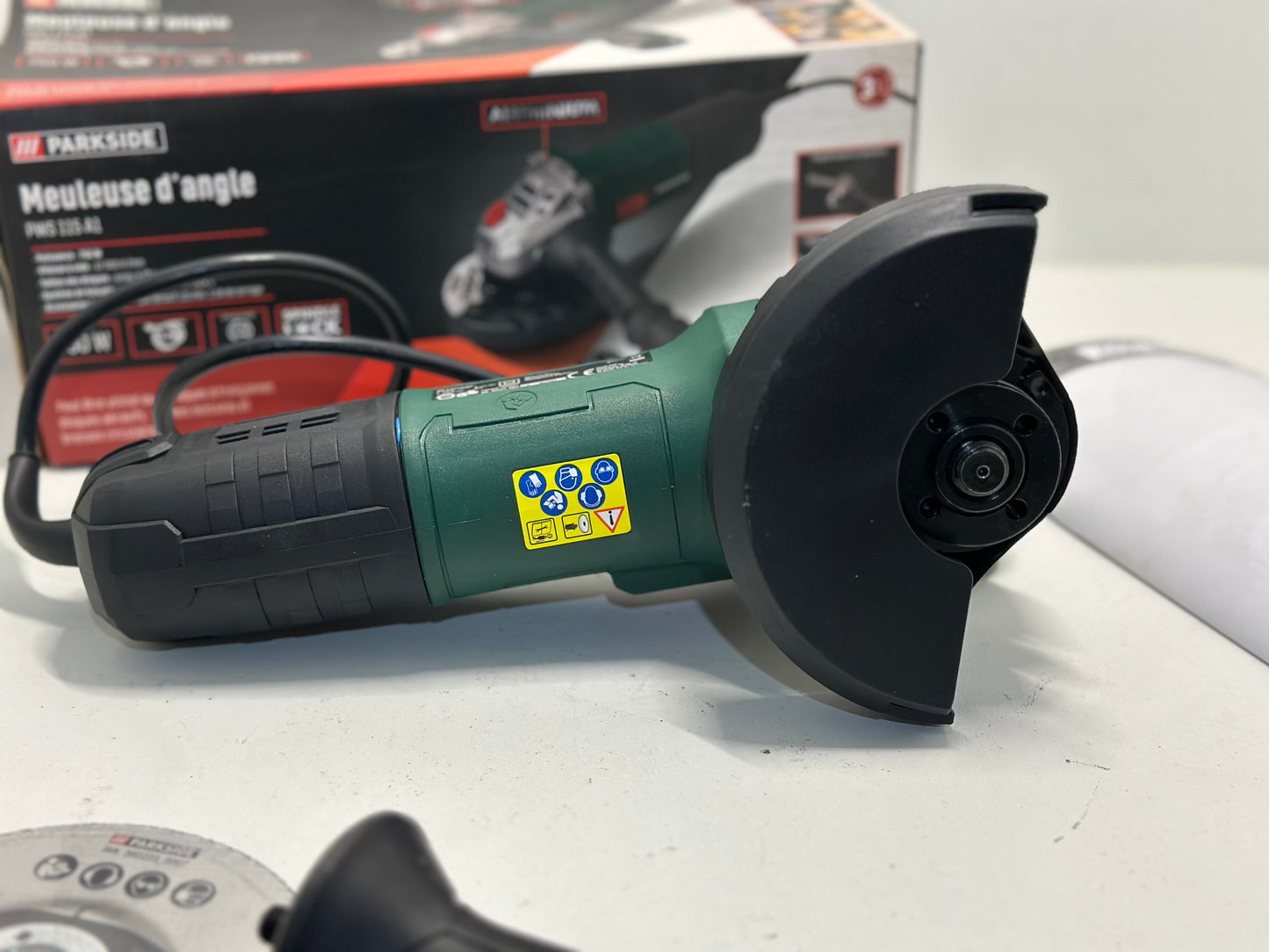 PARKSIDE Meuleuse d’angle, 750 W neuve