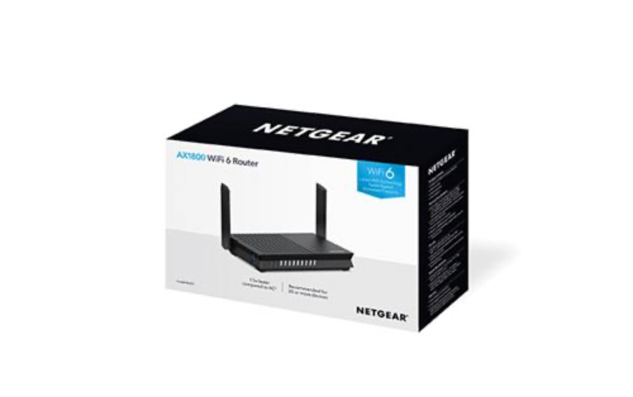 Routeur WiFi 6 Netgear RAX20 AX1800 4 flux Noir neuf