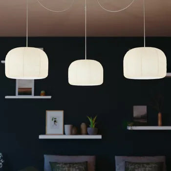 Suspension Linden, acier, beige, Diam.60 cm INSPIRE, E27 neuf