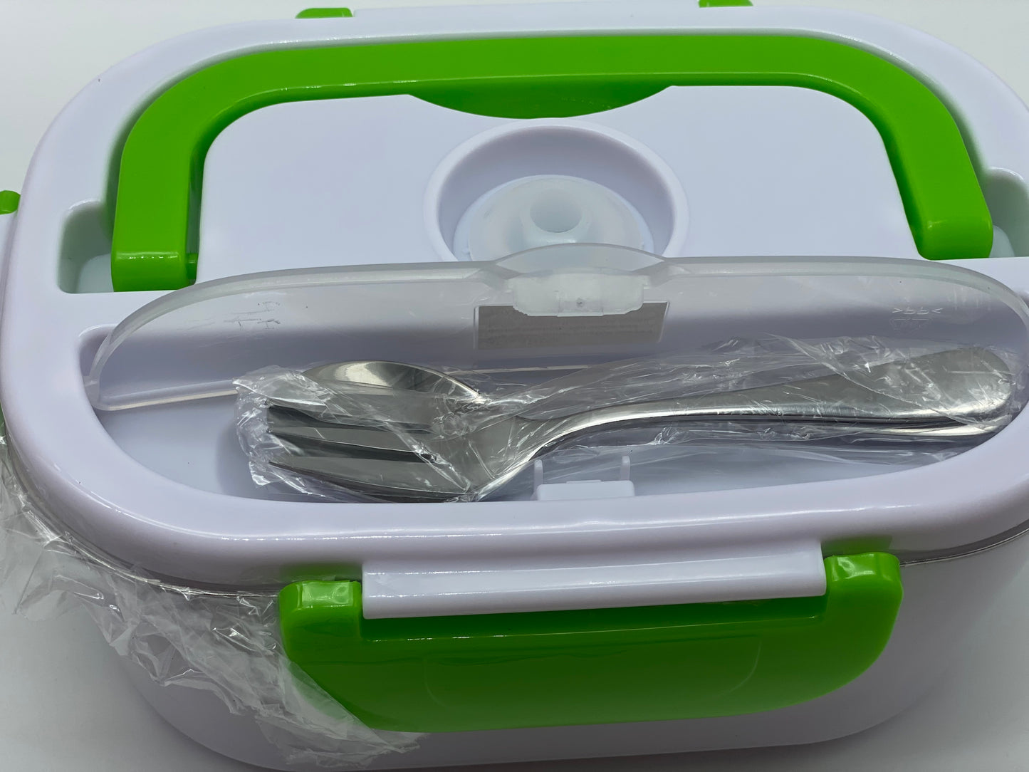 Boîte Chauffante Lunch Box 1.5L Électrique Boîte à Lunch Thermique 12V 24V 220V 40W 3 en 1 Boîte Alimentaires Boîte Repas revêtement en Isolation en Acier Inoxydable Boîtes-Repas