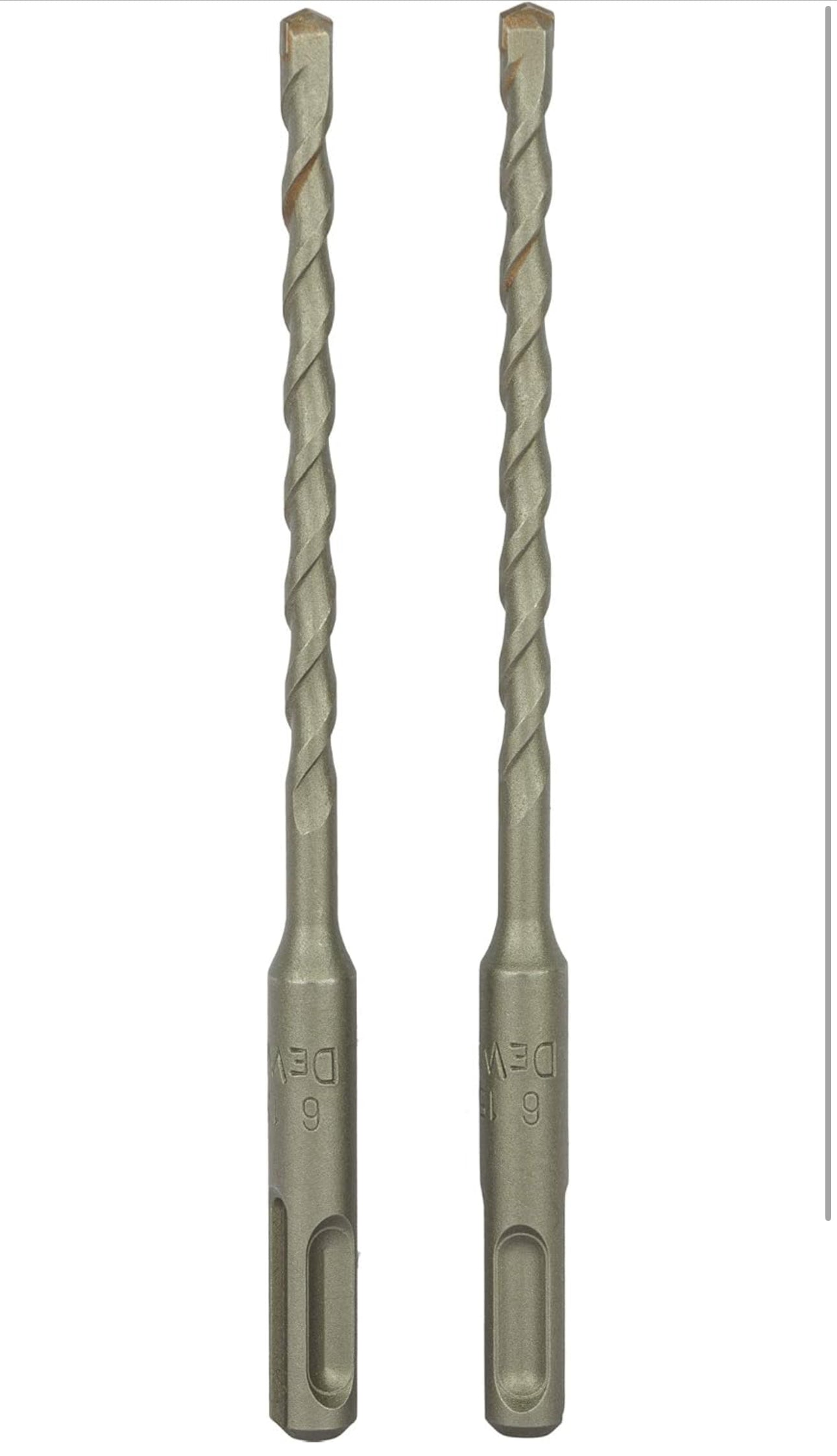 DEWALT - Jeu de 6 Forets SDS-PLUS - DT60302-QZ - Forets Ø6mm x2, Ø8mm x2; Ø10mm x2 - Perçage Béton - Forets SDS-PLUS pour Perforateurs