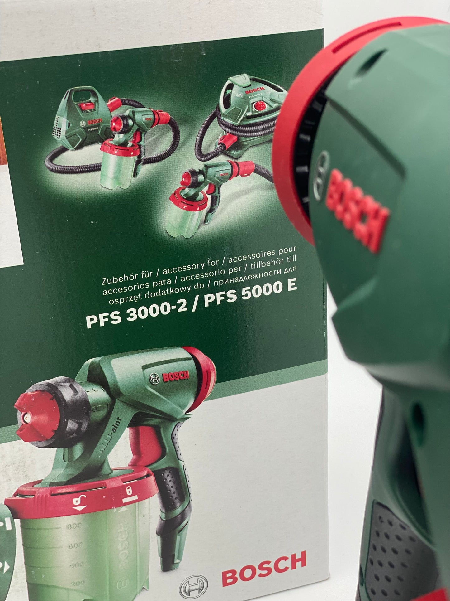 Pistolet de pulvérisation Bosch pour PFS 1000/PFS 2000 avec godet neuf