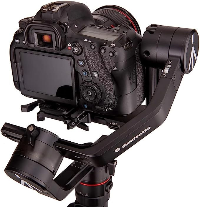 Stabilisateur Pro Portable à Cardan 3 Axes pour Appareils Photo Reflex, Idéal pour Les photographes