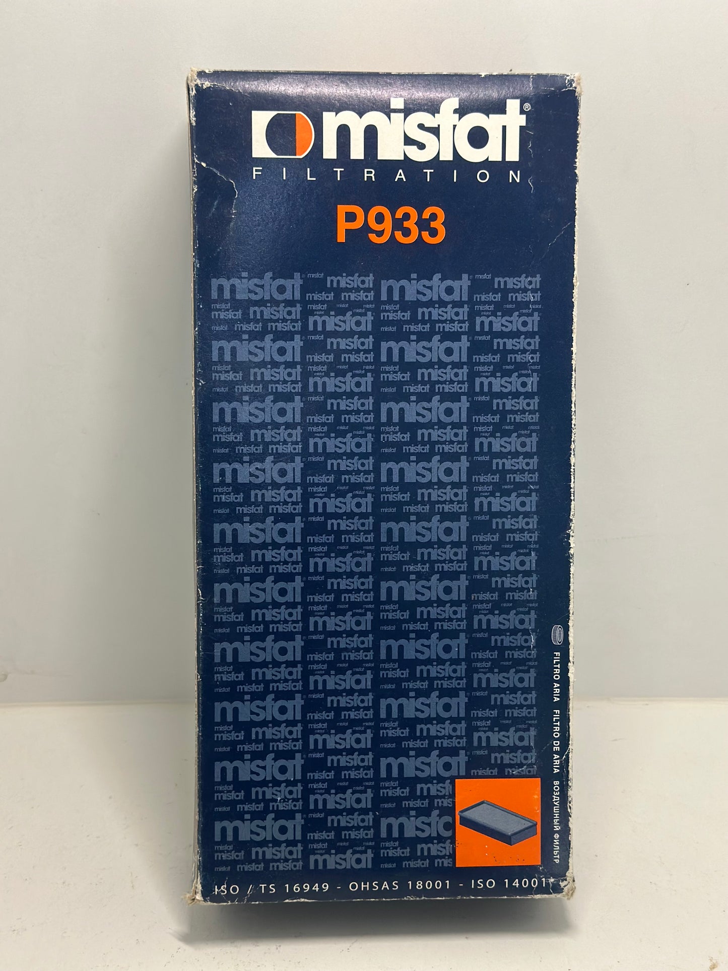 Filtre à air MISFAT P933