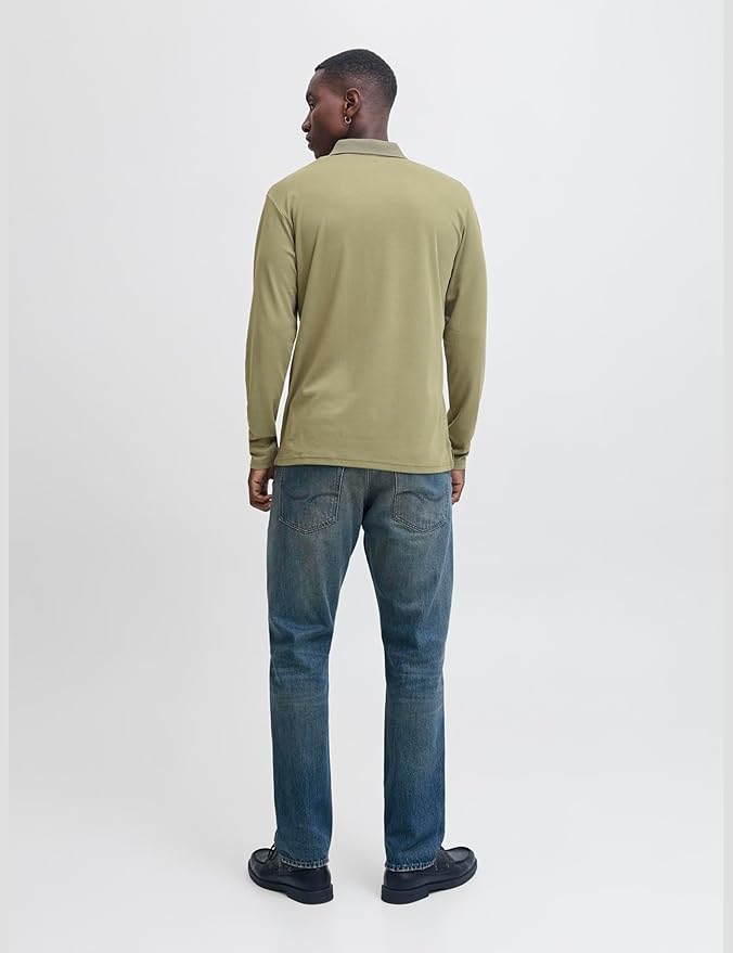Jack & Jones Jprccrodney Ls Polo Jprccrodney Ls Polo Homme (Lot de 1)