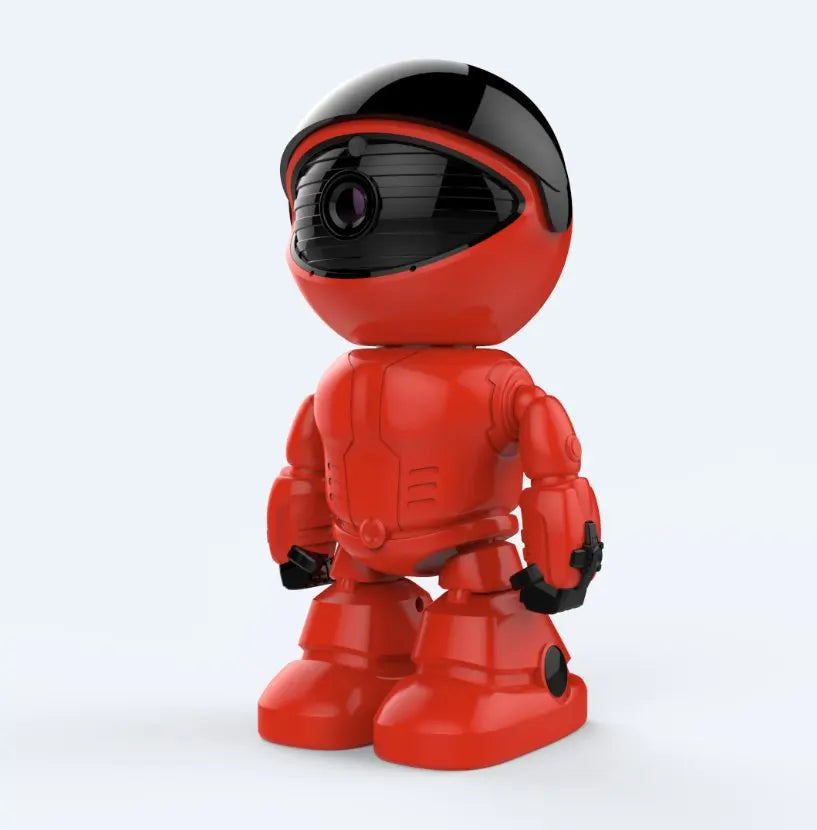 Caméra 5MP Caméra IP Caméra robot de sécurité domestique sans fil Surveillance audio bidirectionnelle Lentille invisible Wifi Vision nocturne Robot pour animaux de compagnie