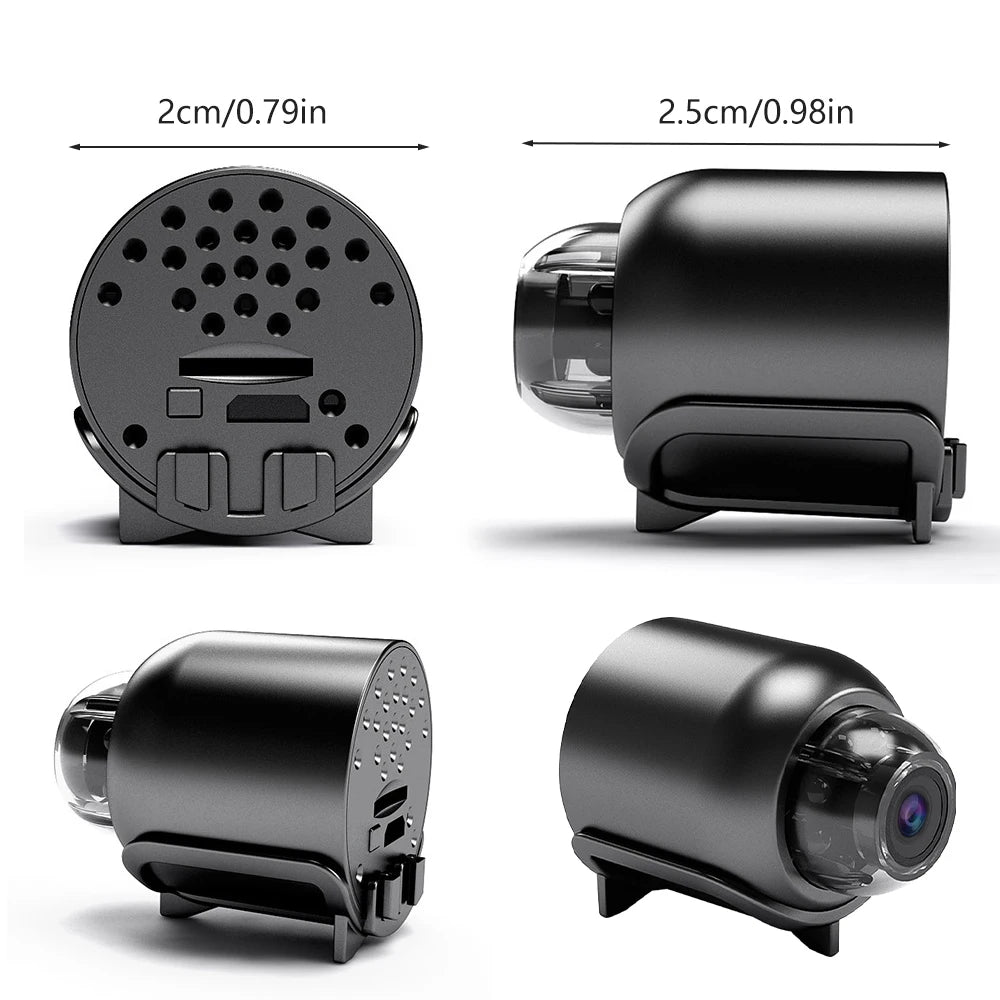 1080P HD Mini Wifi Caméra Sans Fil Smart Home Surveillance de Sécurité Micro Caméscope Angle 140° Home IP Night Vision Monitor