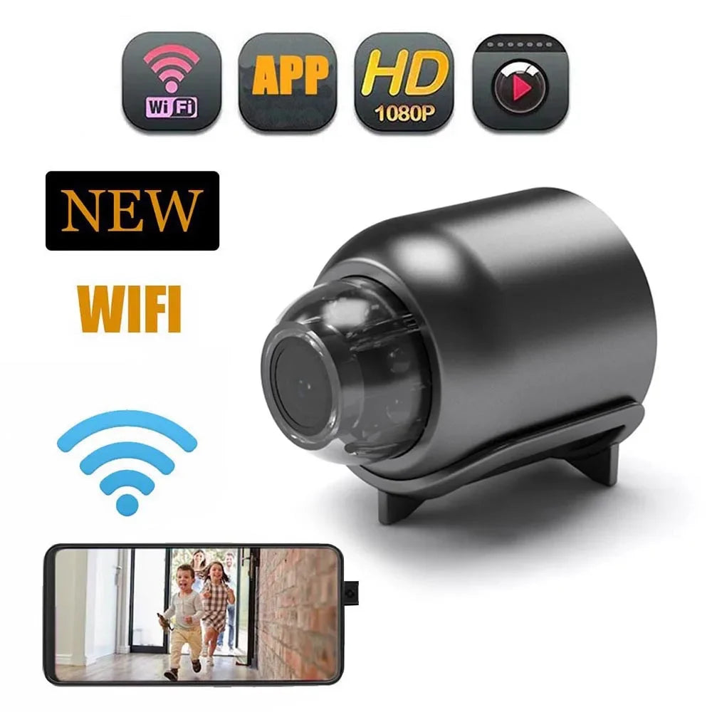 1080P HD Mini WiFi Caméra Sécurité Intérieure Surveillance De Sécurité Moniteur Pour Bébé HD Vision Nocturne Caméscope Caméra IP Enregistreur Vidéo Audio