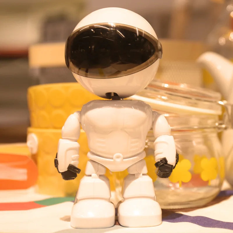 Caméra 5MP Caméra IP Caméra robot de sécurité domestique sans fil Surveillance audio bidirectionnelle Lentille invisible Wifi Vision nocturne Robot pour animaux de compagnie