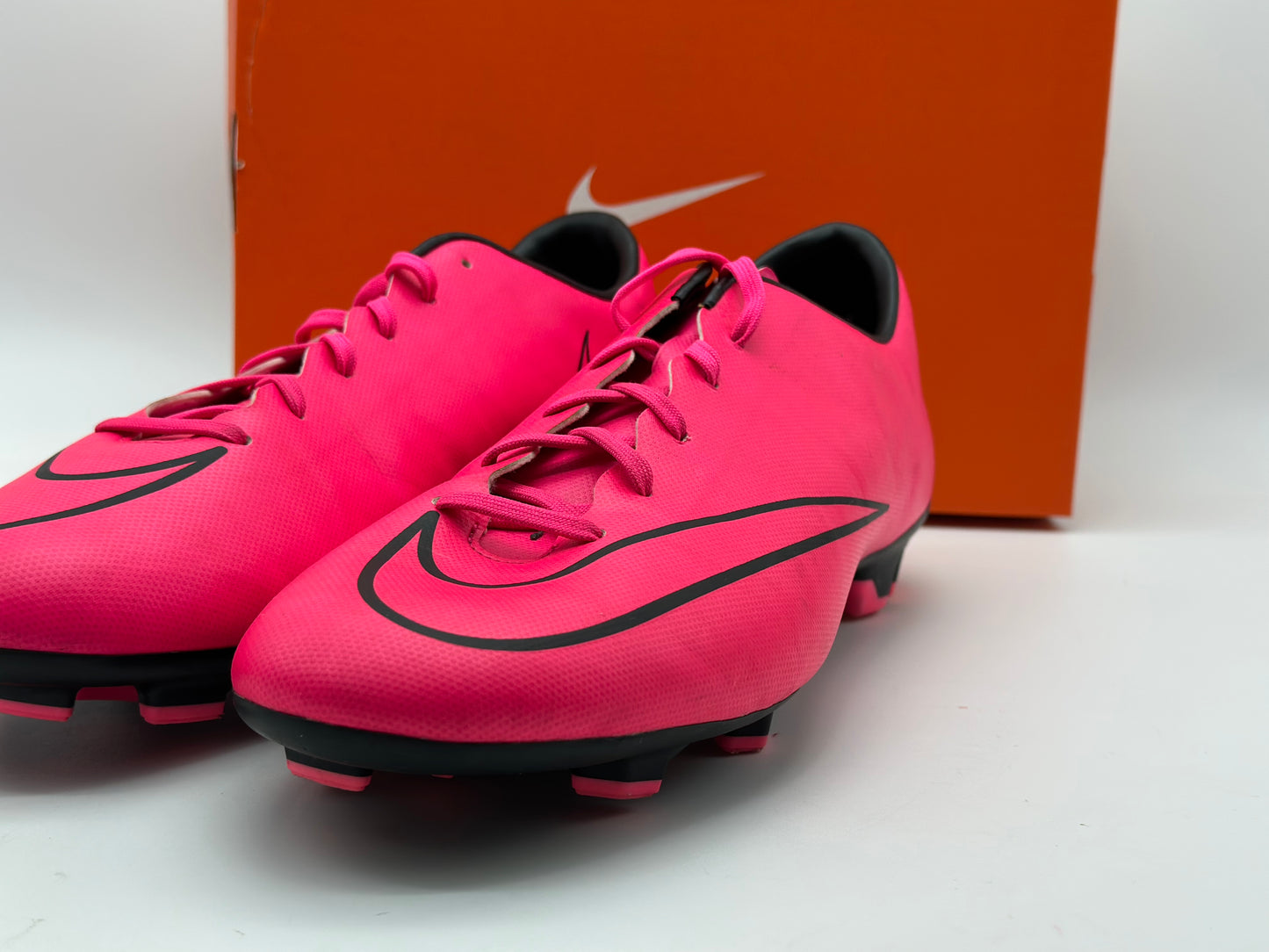 Nike Mercurial Veloce Ii Fg, Chaussures de Running Entrainement homme, Pink (Pink/Schwarz) taille 46 excellent état