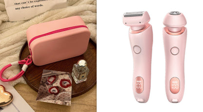 Épilateur Precision-Silk 2-en-1 – Rechargeable USB & Têtes Interchangeables