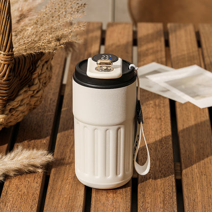 Thermos "Smart-Temp" 450ml – Affichage LED Tactile & Acier Inoxydable