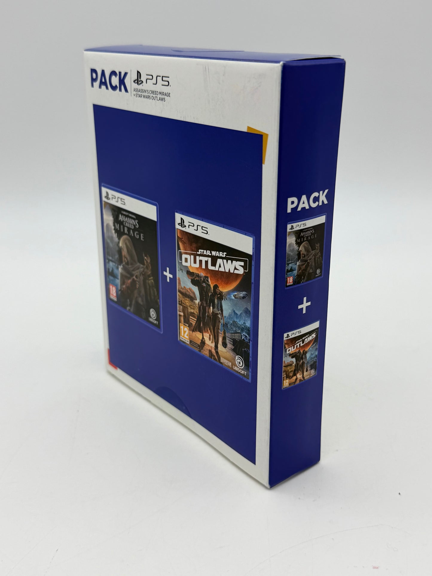 Pack Star Wars Outlaws + Assassin’s Creed Mirage PS5