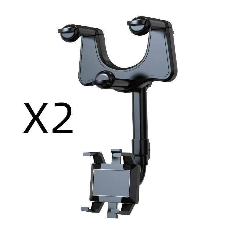 Support "Drive-View" – Support Téléphone Rétroviseur Rotatif 360° & Rétractable
