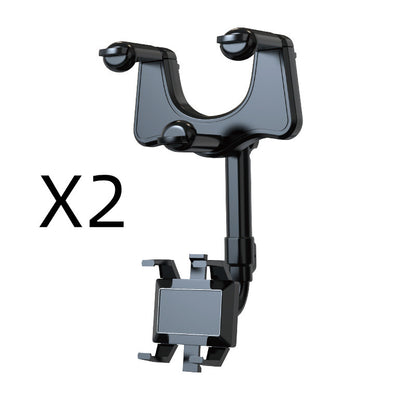 Support "Drive-View" – Support Téléphone Rétroviseur Rotatif 360° & Rétractable