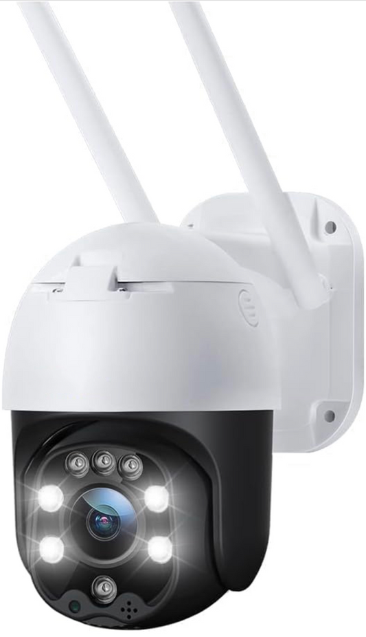 Caméra Surveillance WiFi Exterieure ctronic, 1080P PTZ IP WiFi Suivi Auto Détection Humaine neuve