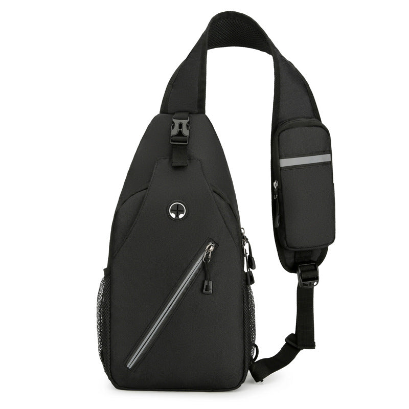 Sac de Poitrine "Urban Shield" – Rigide, Antivol & Port de Charge USB