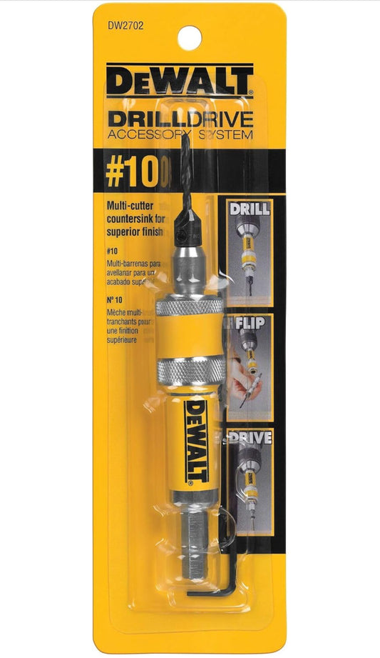 DEWALT Kit d'entraînement pour perceuse (DW2702), jaune