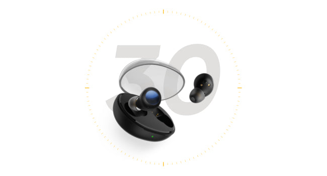 Écouteurs Bluetooth Buds, ID Dolby, ATMOS, 30h, Musique, Ai, ENC, Appel